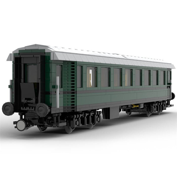 MOC - 78938 Express Train Carriage ABghe - LesDiy - MOC -