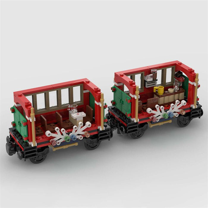 MOC - 79236 10254 Additional Carriages - LesDiy - MOC -