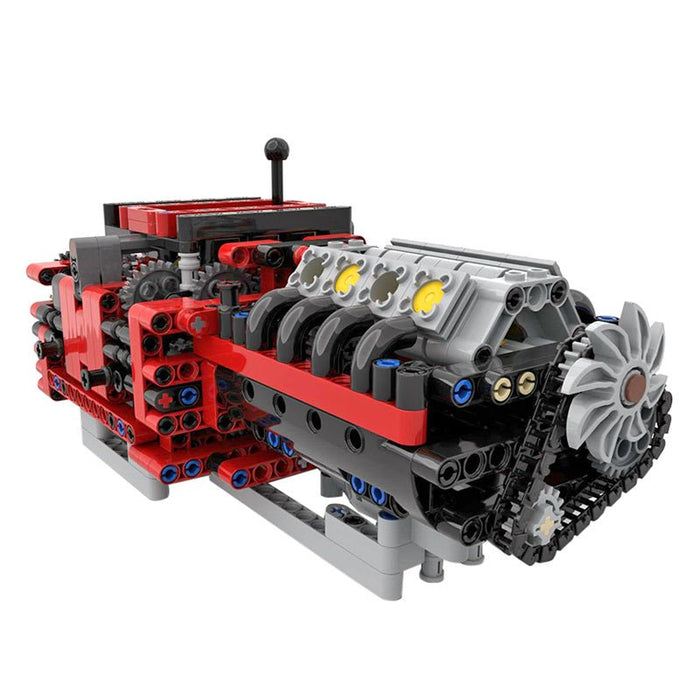MOC - 79482 Ferrari 488 GTE Manual 8 Speed Gearbox - LesDiy - MOC -