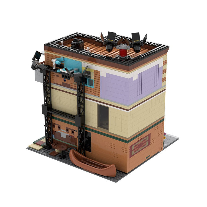 MOC - 79626 Friends Modular Building - LesDiy -