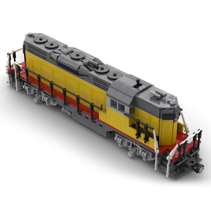 MOC - 79699 GP9 Train (Version 2) Building Blocks - LesDiy - Locomotive -