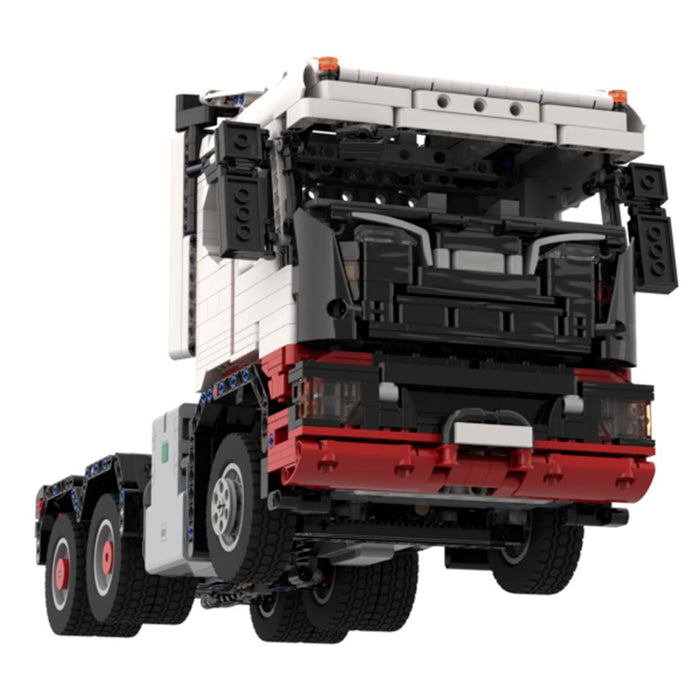 MOC - 80123 Truck Model - LesDiy - Crane -