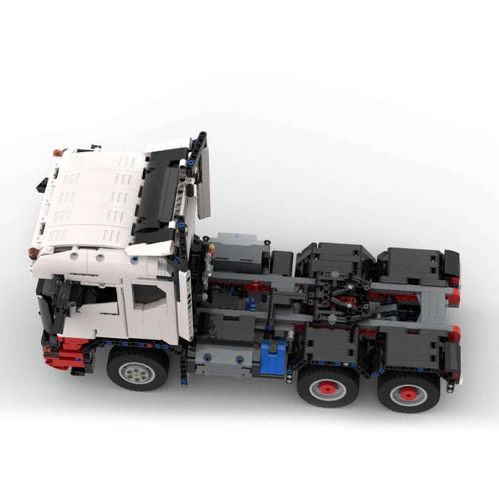 MOC - 80123 Truck Model - LesDiy - Crane -