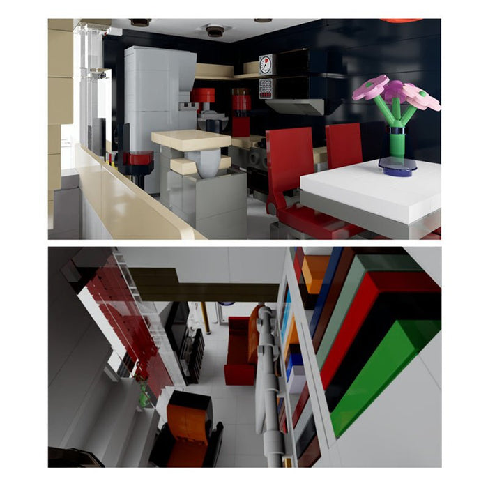 MOC - 80733 Urban Villa 1 - LesDiy - MOC -