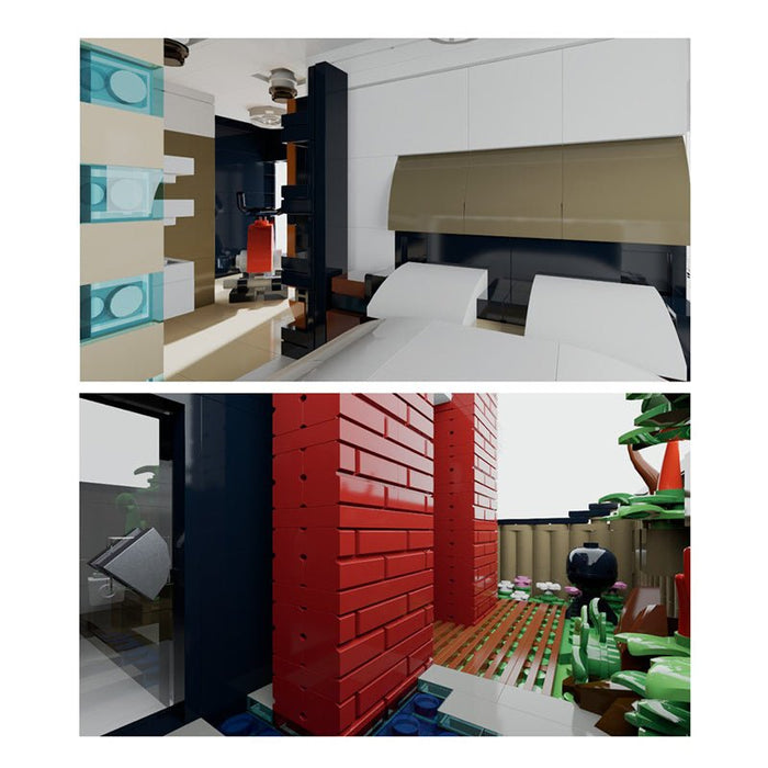 MOC - 80733 Urban Villa 1 - LesDiy - MOC -