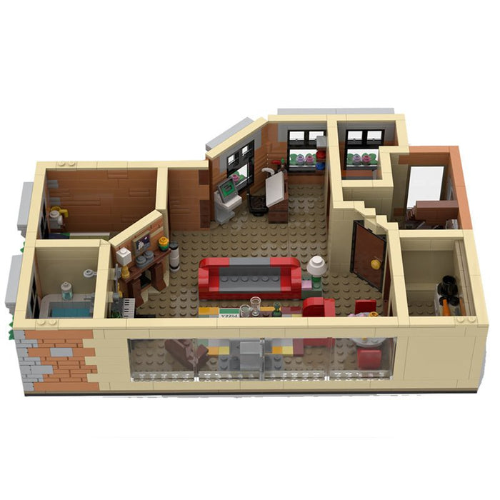 MOC - 80890 HIMYM Apartment - LesDiy - MOC -