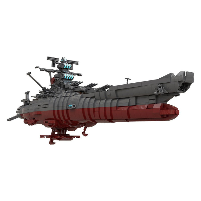 MOC - 81382 Space Battleship Yamato 2199 (Star Blazers) Building Blocks - LesDiy -
