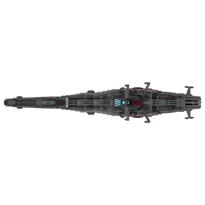 MOC - 81382 Space Battleship Yamato 2199 (Star Blazers) Building Blocks - LesDiy -