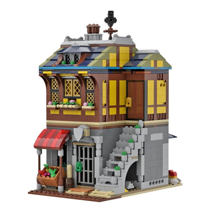 MOC - 82698 Medieval Merchant's House - LesDiy - MOC -