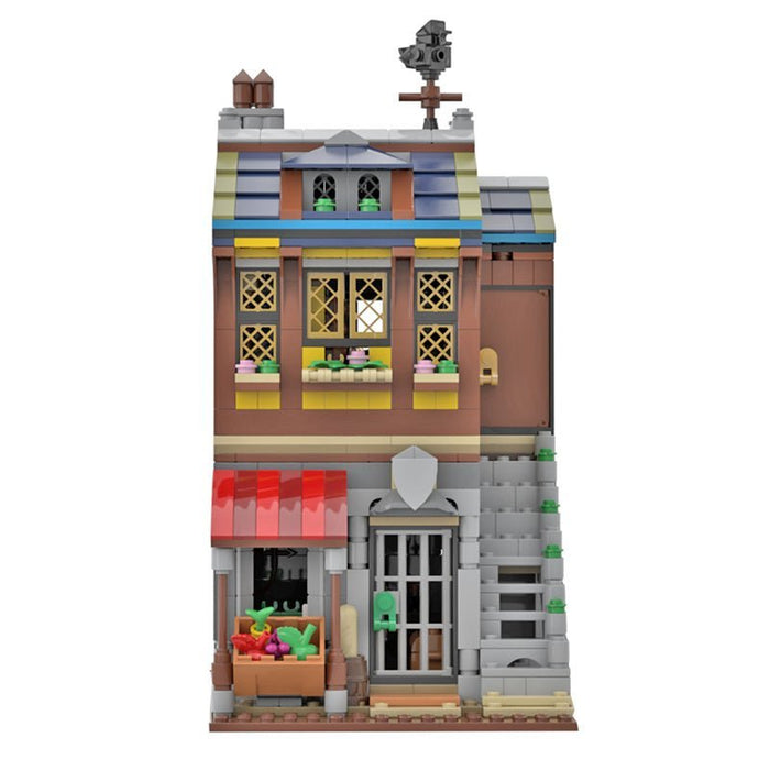 MOC - 82698 Medieval Merchant's House - LesDiy - MOC -