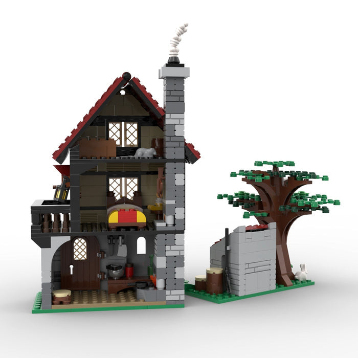 MOC - 82740 Medieval House - LesDiy - Building Blocks -