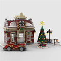 MOC - 84431 Little Winter Town Hall - LesDiy - MOC -