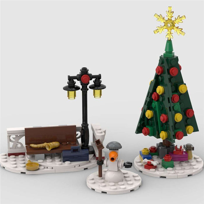 MOC - 84431 Little Winter Town Hall - LesDiy - MOC -