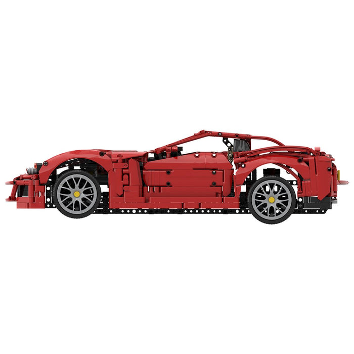 MOC - 84655 Ferrari 599 GTB Fiorano 8145 MOD 1:10 Scale - LesDiy -