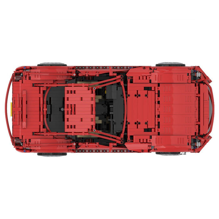 MOC - 84655 Ferrari 599 GTB Fiorano 8145 MOD 1:10 Scale - LesDiy -