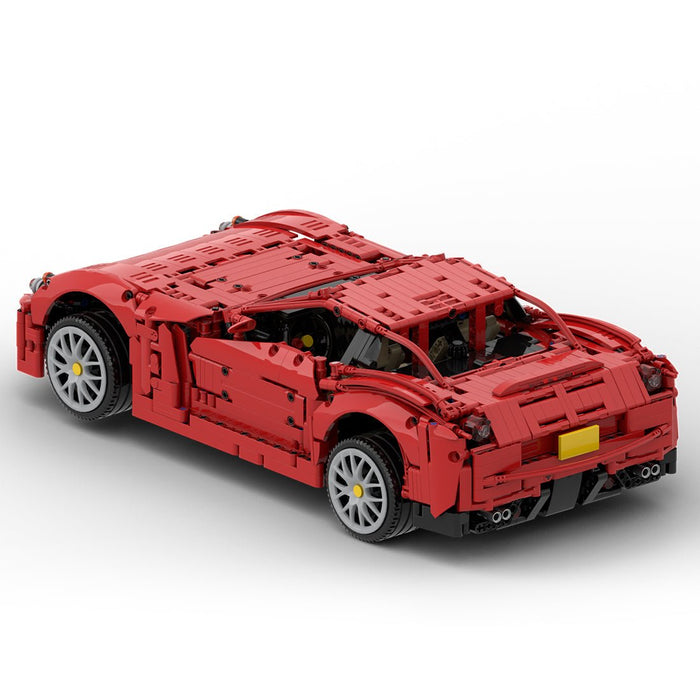 MOC - 84655 Ferrari 599 GTB Fiorano 8145 MOD 1:10 Scale - LesDiy -