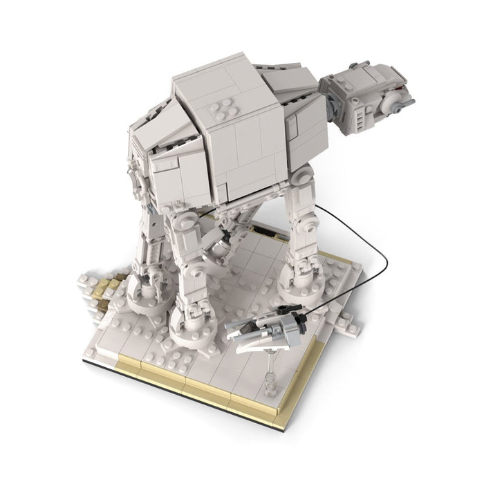 MOC - 84723 Battle Of HOTH: Walker Attack Building Blocks - LesDiy -