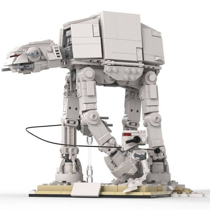 MOC - 84723 Battle Of HOTH: Walker Attack Building Blocks - LesDiy -