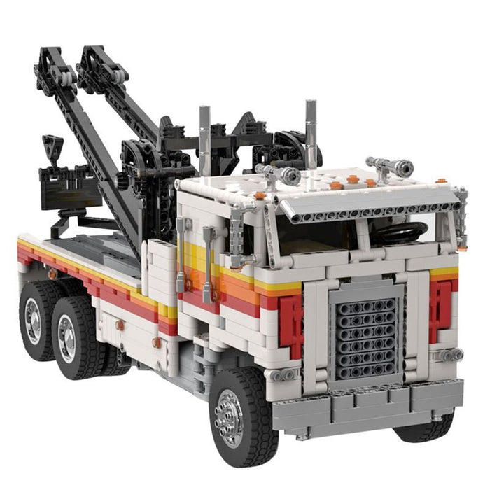 MOC - 85025 Freightliner FLA Wrecker Truck RC - LesDiy - MOC -
