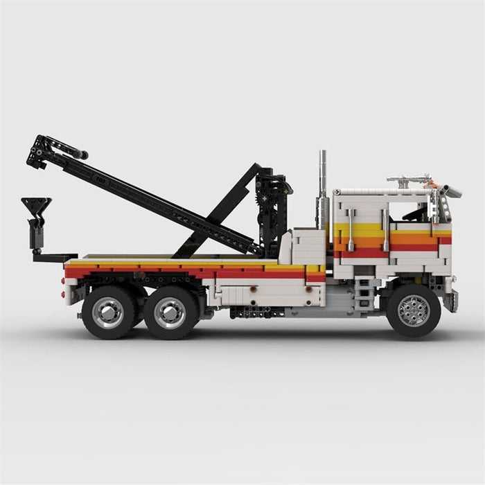 MOC - 85025 Freightliner FLA Wrecker Truck RC - LesDiy - MOC -