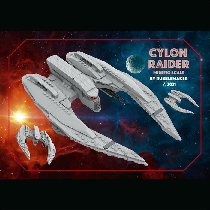 MOC - 85569 MK II Cylon Raider - LesDiy - MOC -