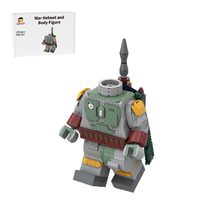 MOC - 85873 Boba Fett Mega Body Figure Building Blocks - LesDiy -