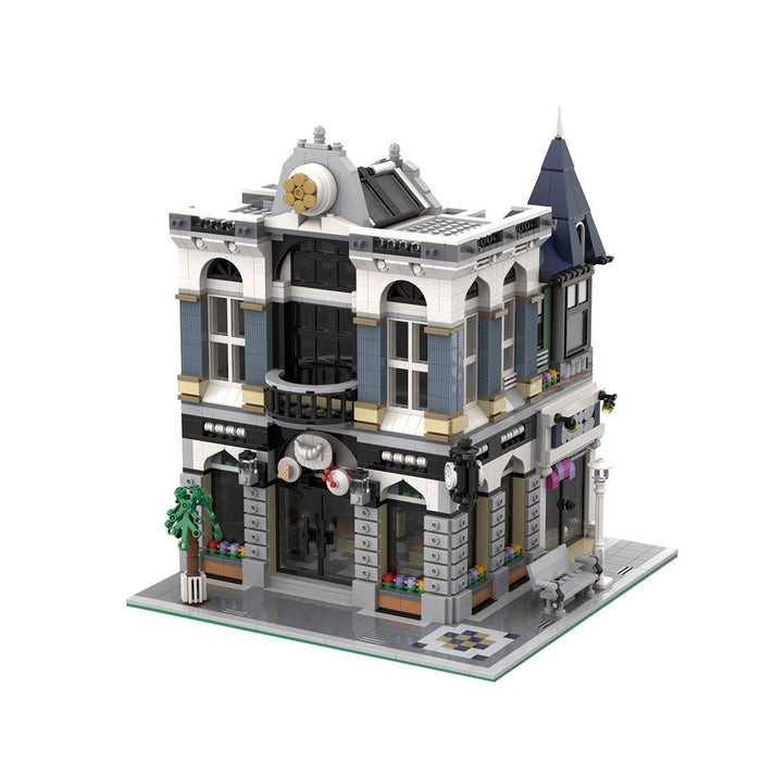MOC - 85888 Cake Bank - 10255 Assembly Square Alternative Building Blocks - LesDiy - building blocks -