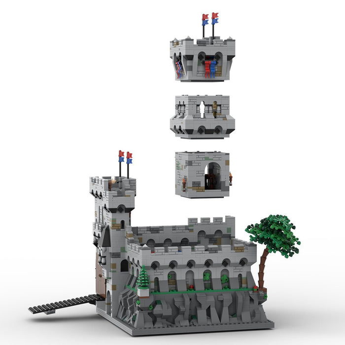 MOC - 87299 King’s Mountain Fortress - LesDiy -