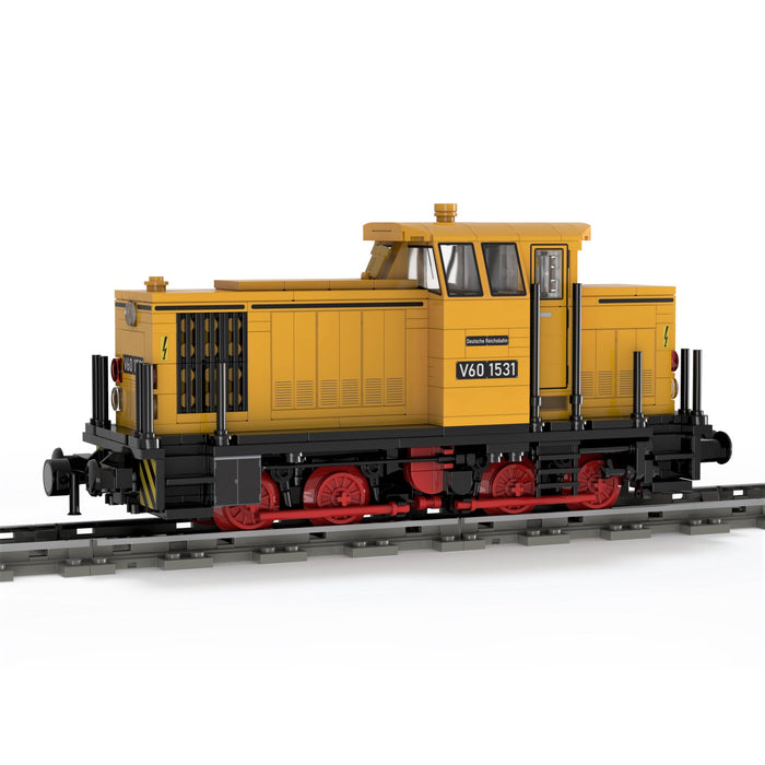 MOC - 87360 Shunter Engine V60 of the Deutsche Reichsbahn Building Blocks - LesDiy - Building Blocks -