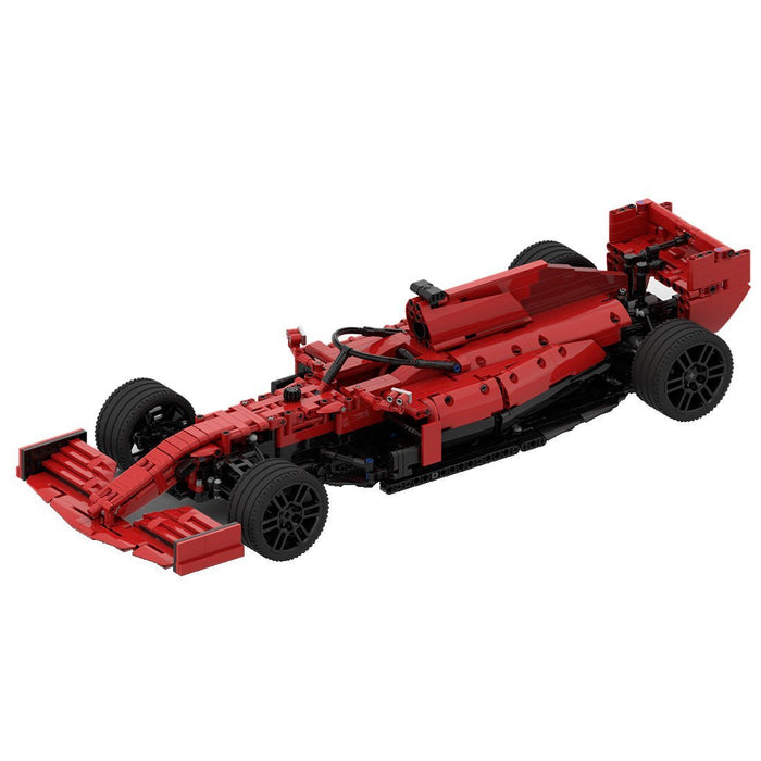 MOC - 87525 Ferrari F1 SF21 (8386 Base) 1:10 Scale - LesDiy -