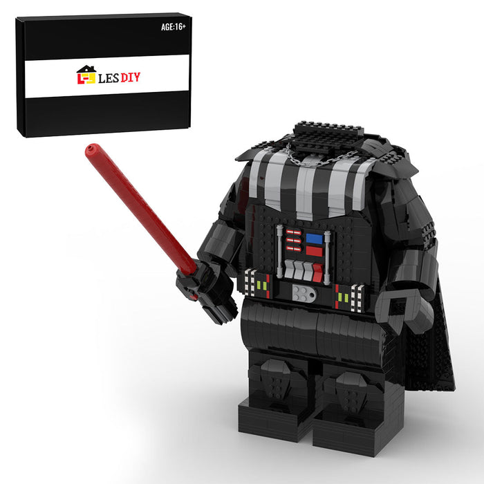 MOC - 88104 Darth Vader Mega Figure Body Building Blocks - LesDiy -