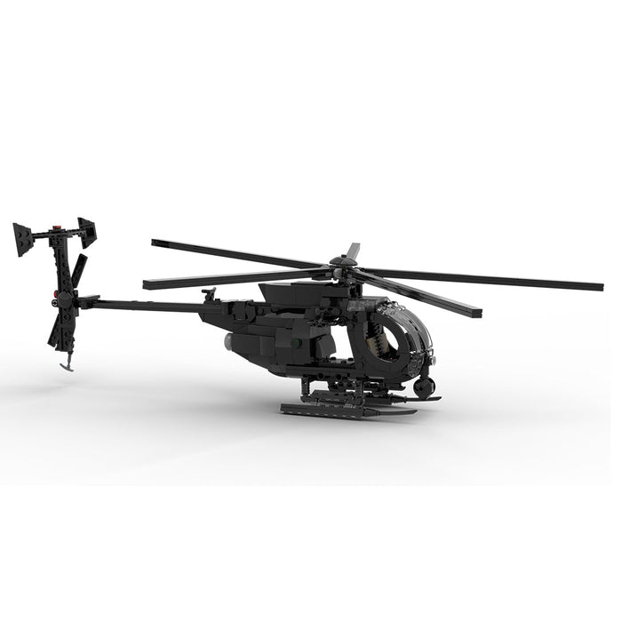 MOC - 88275 MH - 6 Little Bird Helicopter - LesDiy -