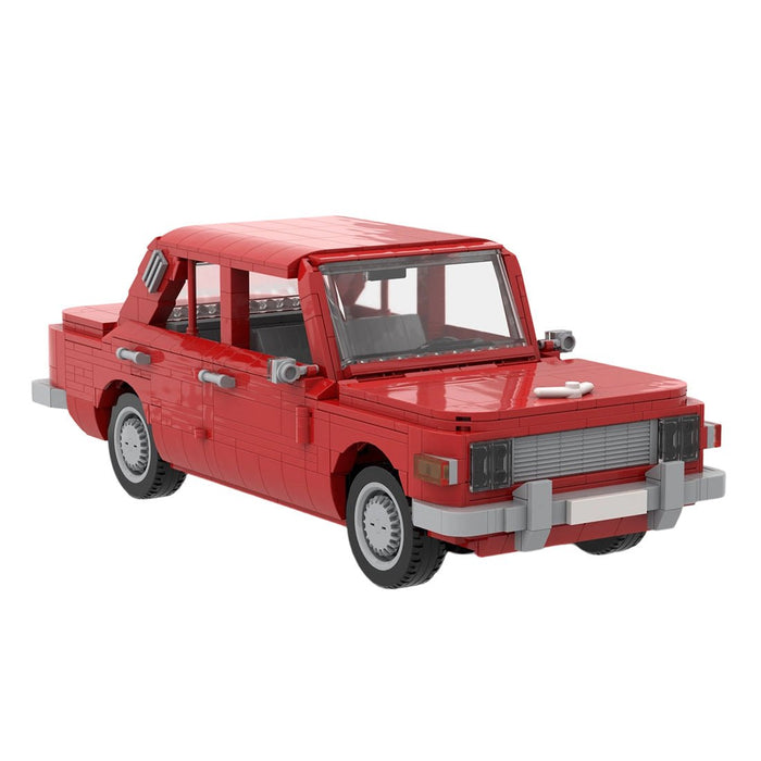 MOC-88319 Wartburg 353 Limousine 1985-1988 Building Blocks-LesDiy -