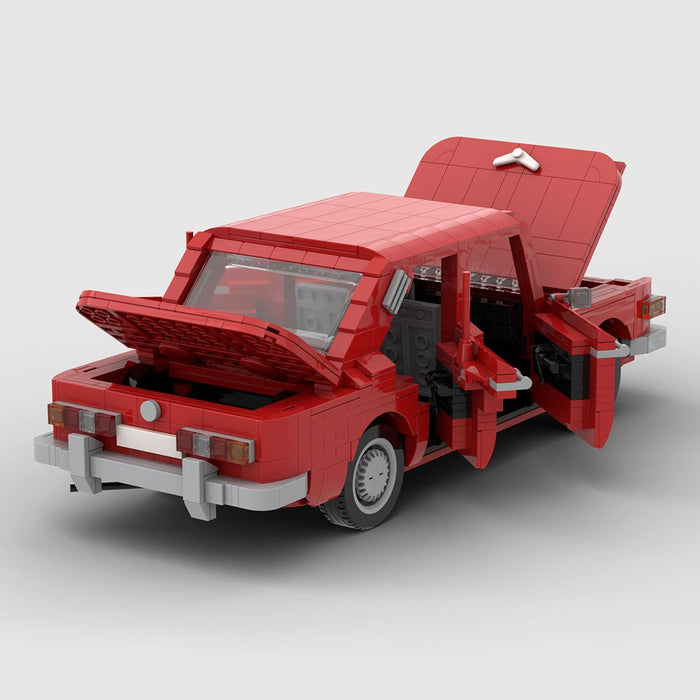 MOC-88319 Wartburg 353 Limousine 1985-1988 Building Blocks-LesDiy -
