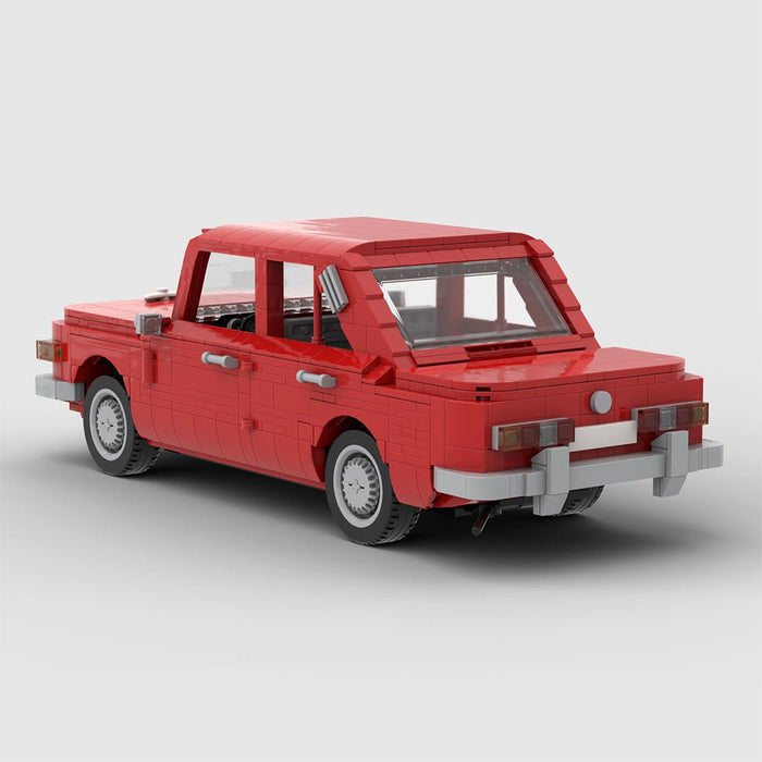 MOC-88319 Wartburg 353 Limousine 1985-1988 Building Blocks-LesDiy -