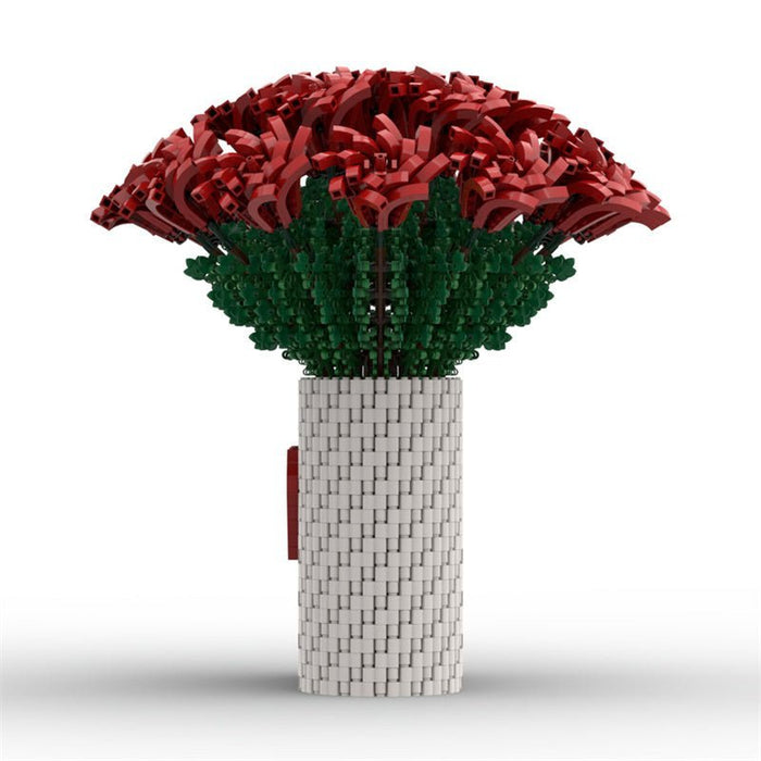 MOC - 88699 Two Dozen Red Roses - LesDiy - MOC -