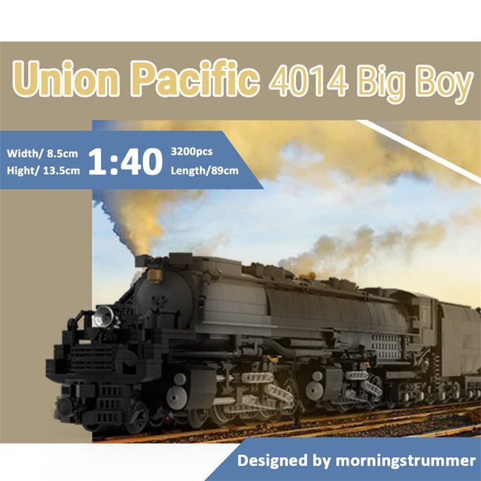 MOC - 89126 Union Pacific 4014 Big Boy (US Warehouse) - LesDiy - MOC -