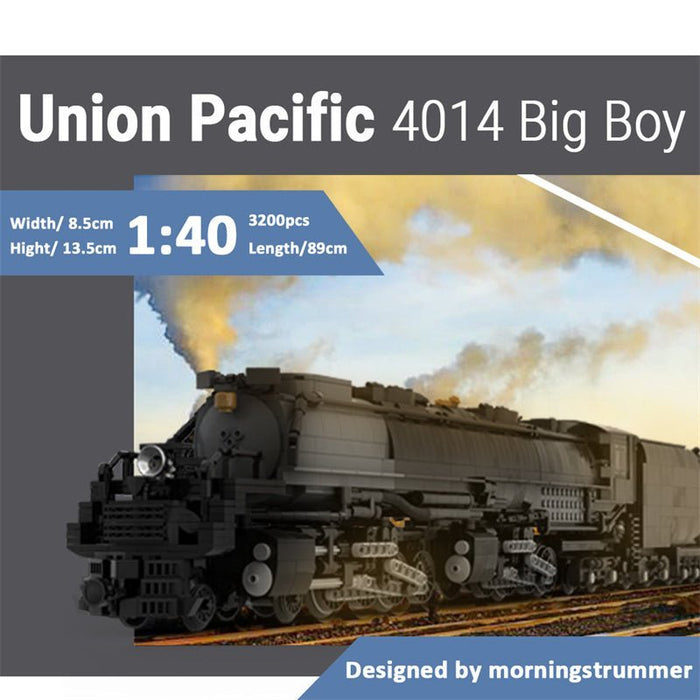 MOC - 89126 Union Pacific 4014 Big Boy (US Warehouse) - LesDiy - MOC -