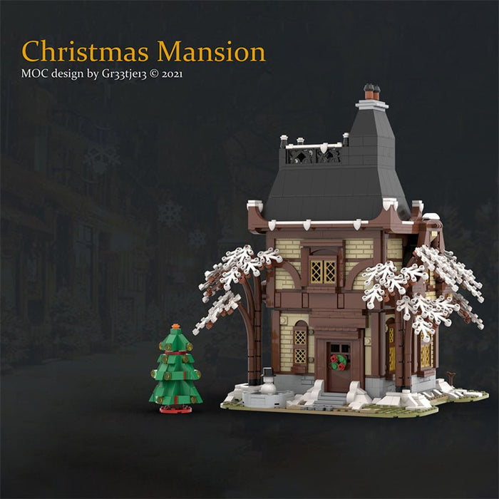MOC - 89215 Christmas Mansion Building Blocks - LesDiy - MOC -