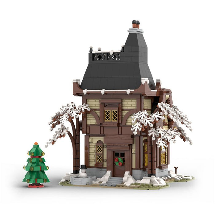 MOC - 89215 Christmas Mansion Building Blocks - LesDiy - MOC -