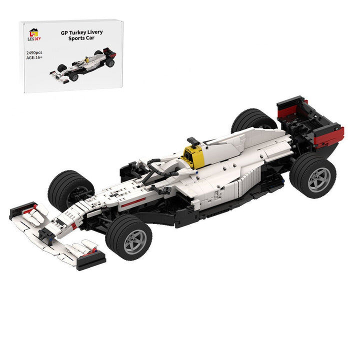 MOC - 89553 1:8 Red Bull Racing Honda F1 RB16B Building Blocks - LesDiy -