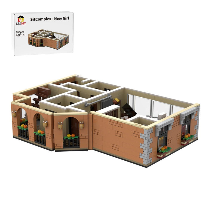 MOC - 89631 SitComplex - New Girl Building Blocks - LesDiy -