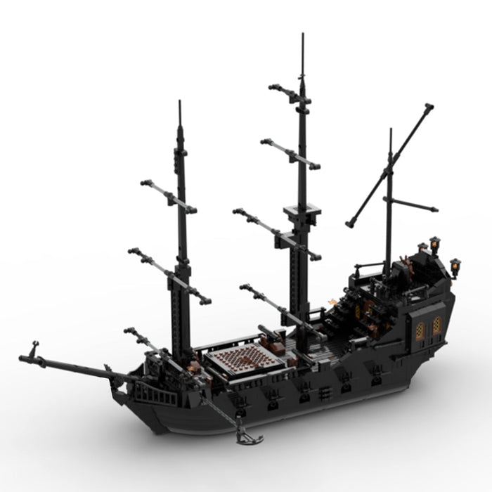MOC - 89763 Black Pearl Pirate Warship - LesDiy -