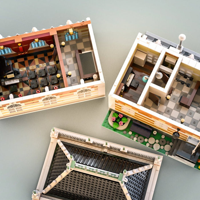 MOC - 89901 Modular Town Piano Society Model - LesDiy -