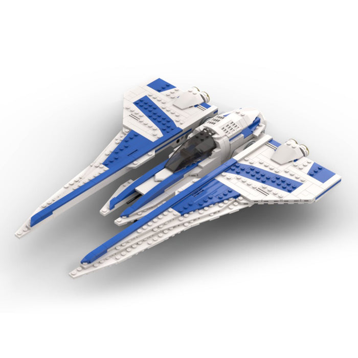 MOC - 91479 Sci - fi Military Warcraft Model - LesDiy - Locomotive -