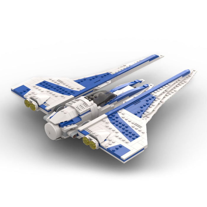 MOC - 91479 Sci - fi Military Warcraft Model - LesDiy - Locomotive -