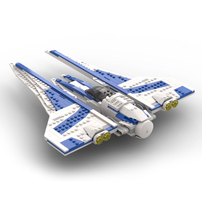 MOC - 91479 Sci - fi Military Warcraft Model - LesDiy - Locomotive -