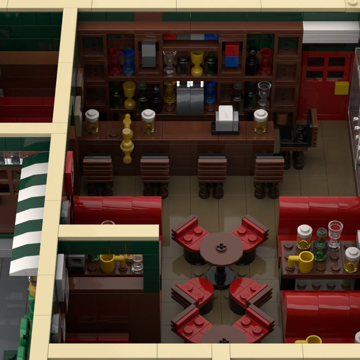 MOC - 92501 SitComplex - MacLaren's Pub Building Blocks - LesDiy -