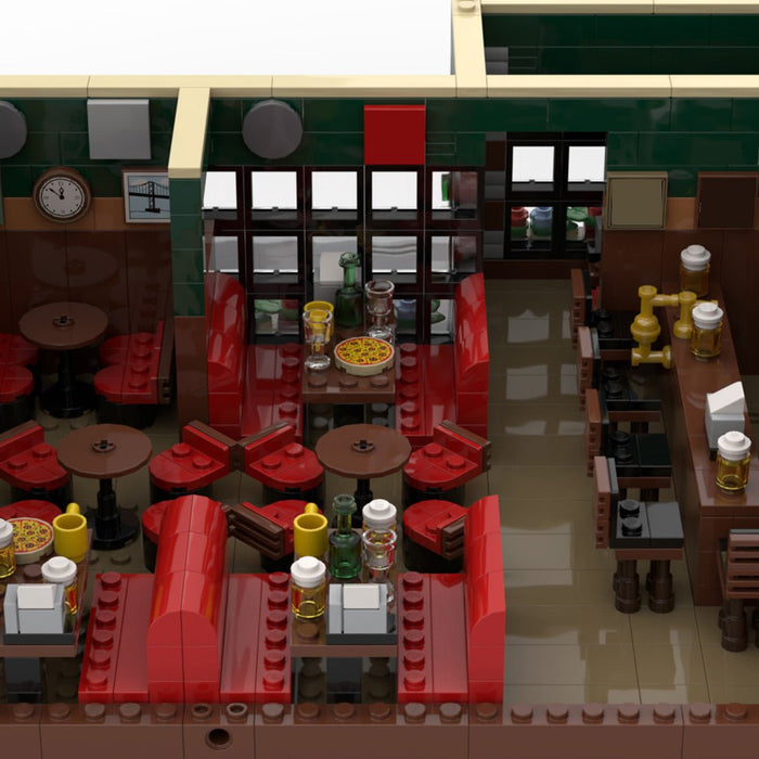 MOC - 92501 SitComplex - MacLaren's Pub Building Blocks - LesDiy -
