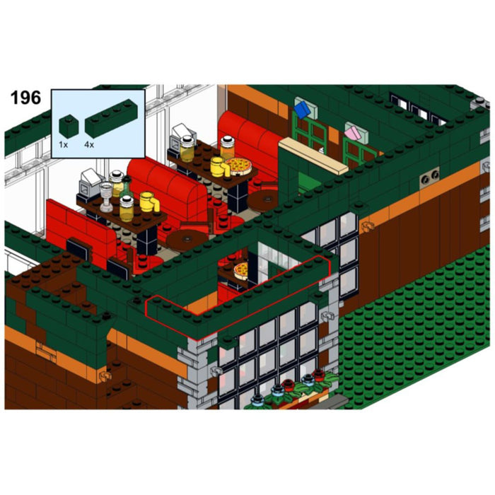MOC - 92501 SitComplex - MacLaren's Pub Building Blocks - LesDiy -